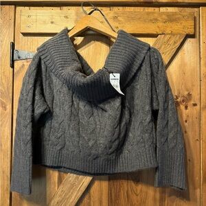 Off the Shoulder- Express Sweater